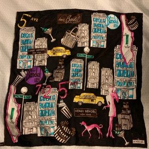 Henri Bendel Silk Scarf